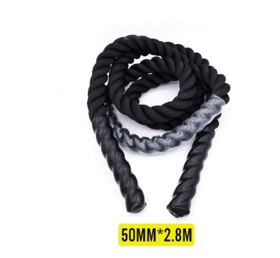 Three strands of thick skipping rope