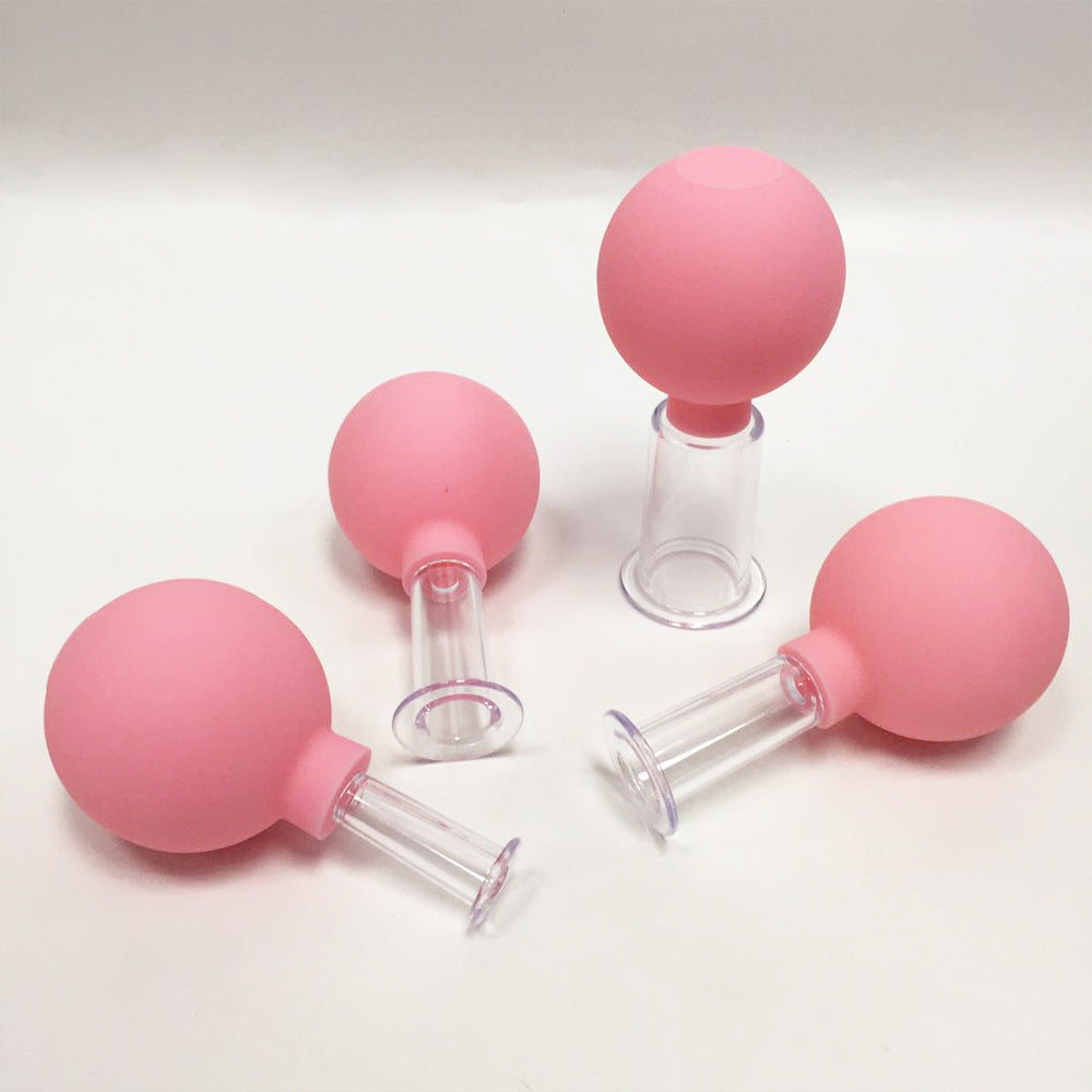 Plastic Cup Cupping Suction Ball Simple Portable Household Cupping Set Cupping Accessories