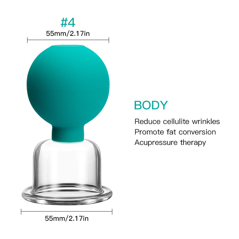 Plastic Cup Cupping Suction Ball Simple Portable Household Cupping Set Cupping Accessories