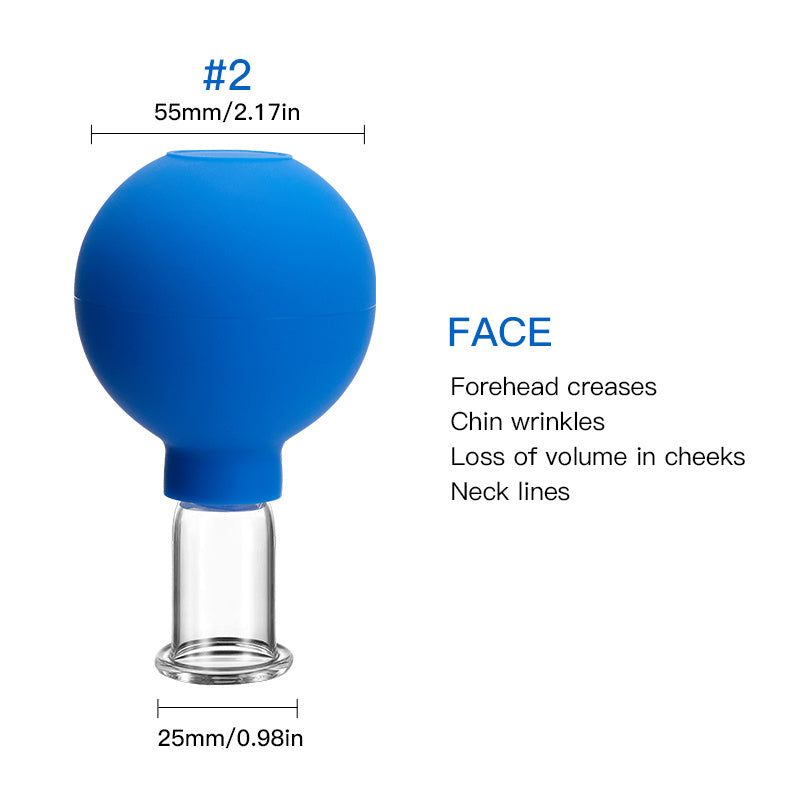 Plastic Cup Cupping Suction Ball Simple Portable Household Cupping Set Cupping Accessories