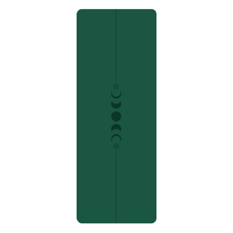 Rubber PU Yoga Mat Thickened Widened Non-slip Sweat-absorbent