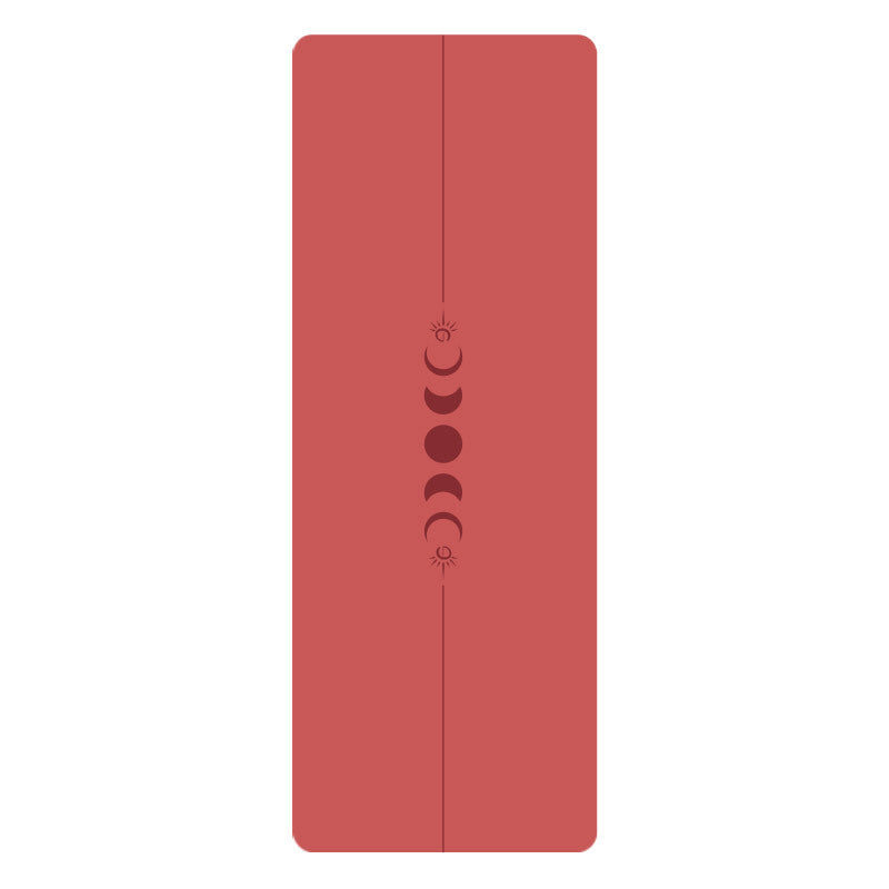 Rubber PU Yoga Mat Thickened Widened Non-slip Sweat-absorbent