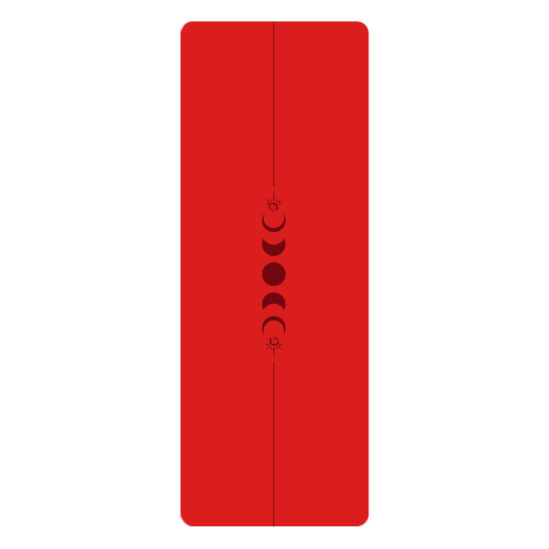 Rubber PU Yoga Mat Thickened Widened Non-slip Sweat-absorbent