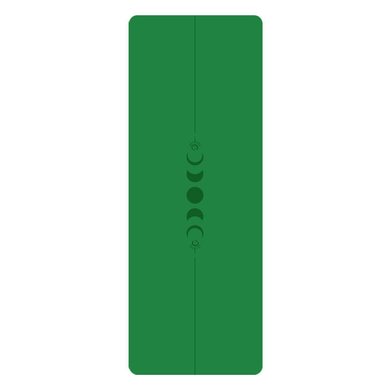 Rubber PU Yoga Mat Thickened Widened Non-slip Sweat-absorbent