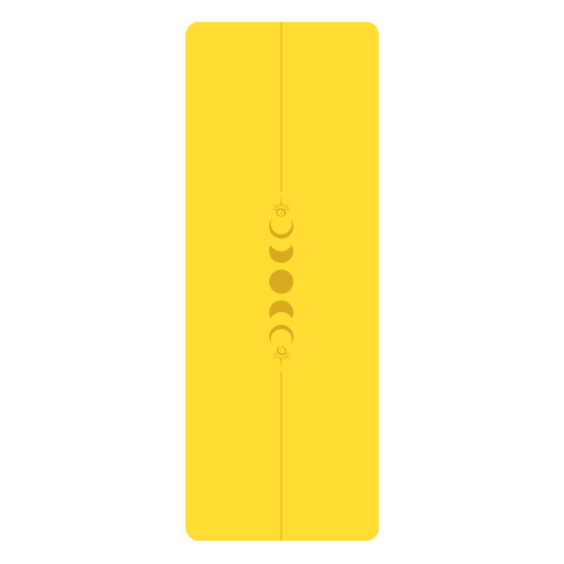 Rubber PU Yoga Mat Thickened Widened Non-slip Sweat-absorbent