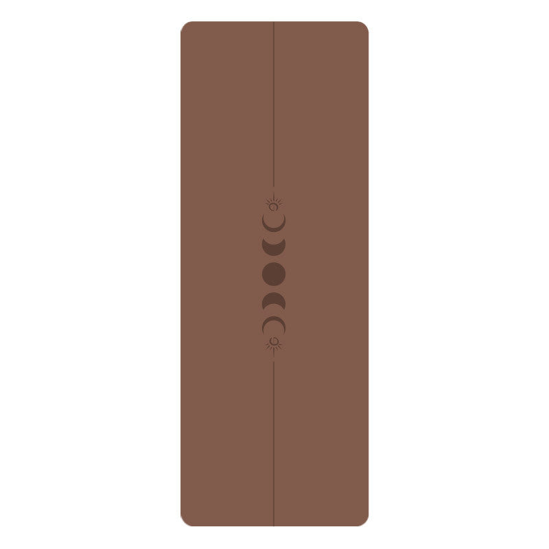 Rubber PU Yoga Mat Thickened Widened Non-slip Sweat-absorbent