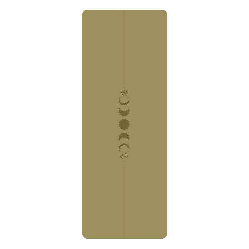 Rubber PU Yoga Mat Thickened Widened Non-slip Sweat-absorbent