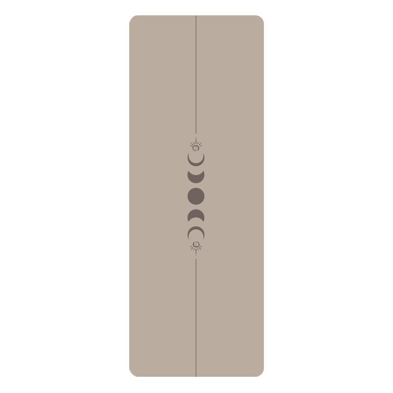 Rubber PU Yoga Mat Thickened Widened Non-slip Sweat-absorbent