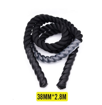 Three strands of thick skipping rope