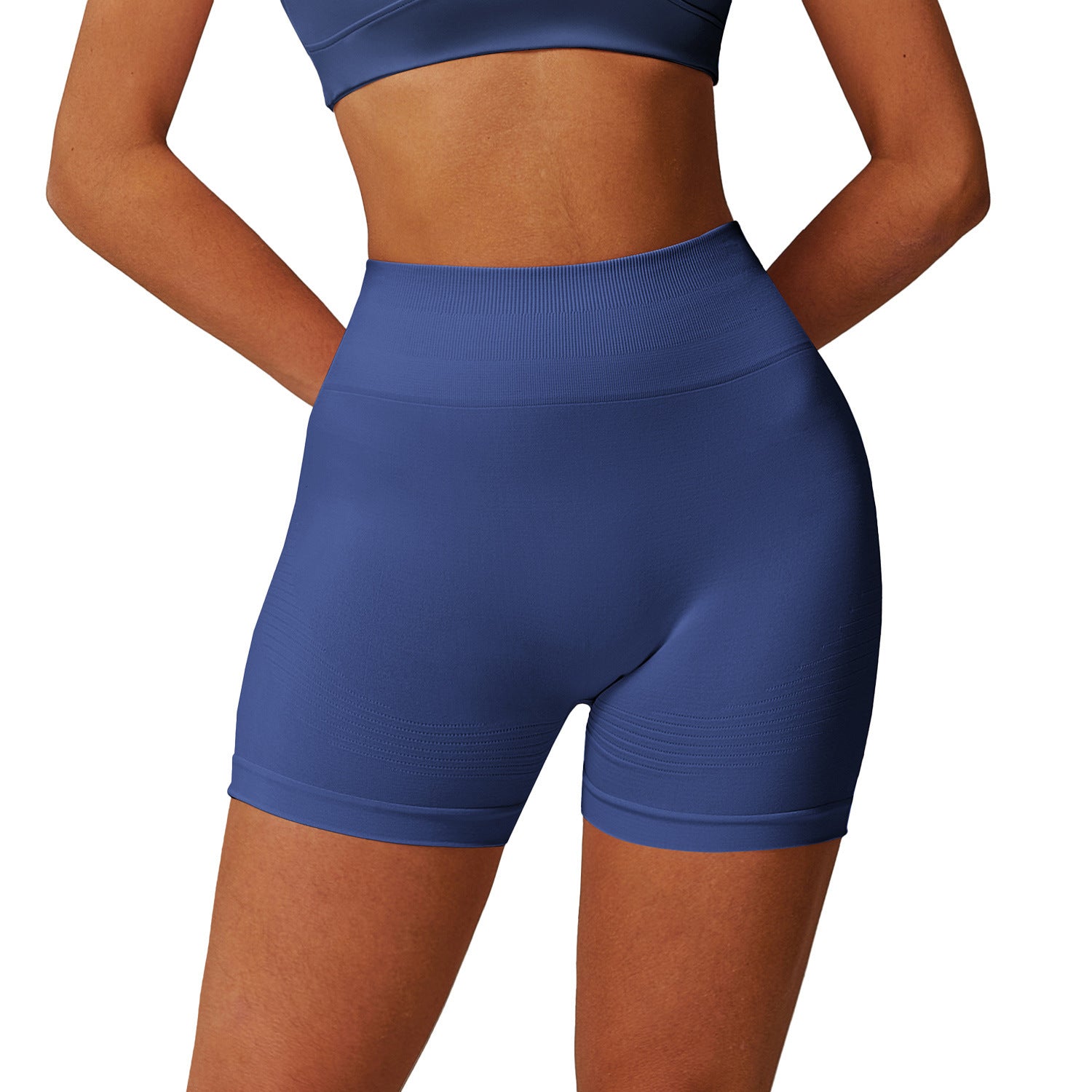 Seamless Tight High Waist Yoga Shorts Fitness Running Shorts