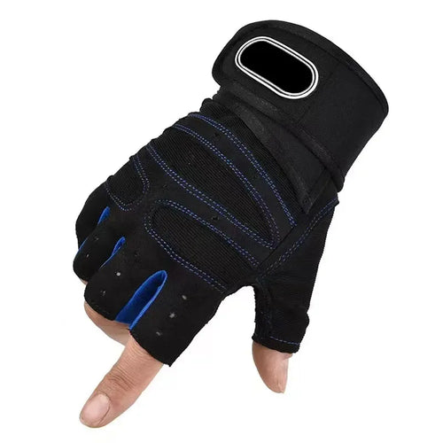 Unisex Gym Gloves with Wrist Support-0