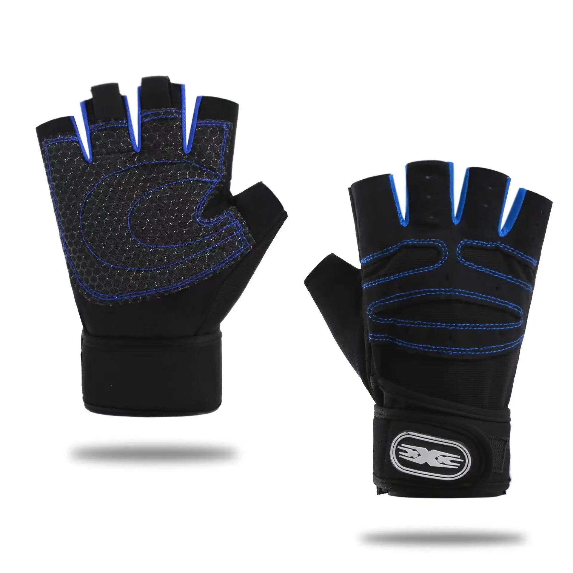Unisex Gym Gloves with Wrist Support-4