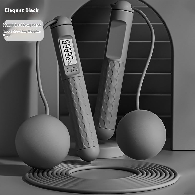 Fitness Fat Reduction Dedicated Count Rope Skipping With Bearings