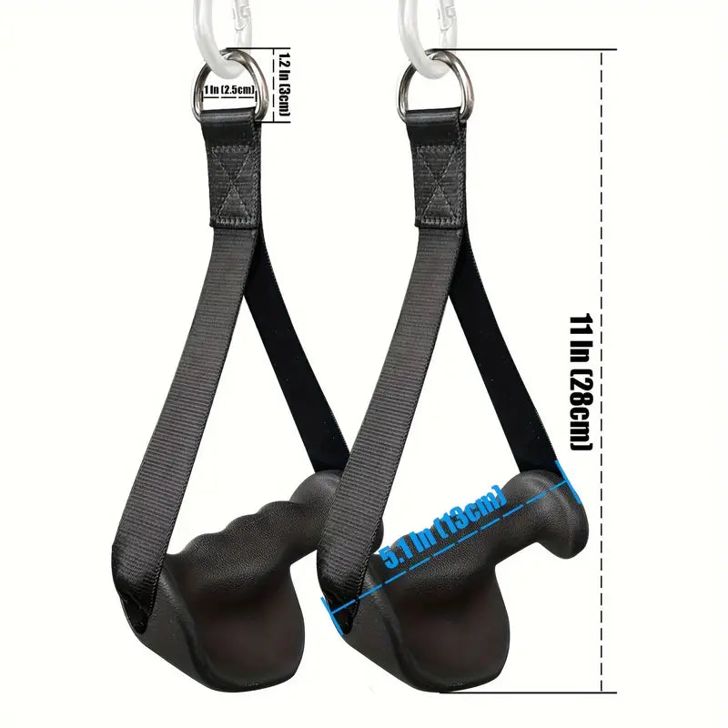 Ergonomic Tricep Rope Pulldown Attachment-4
